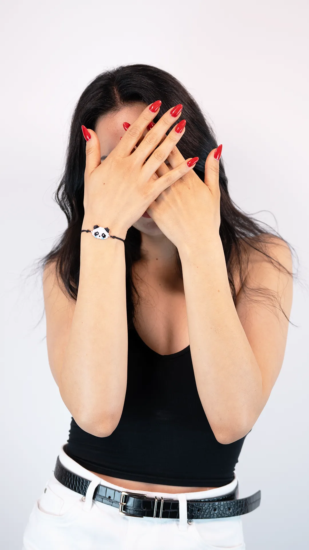 Panda Motifli Miyuki Bileklik